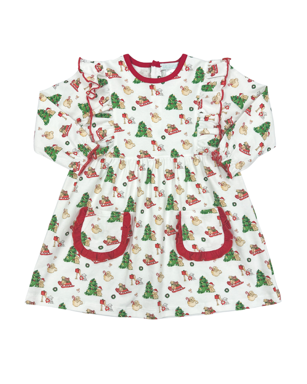 Christmas Puppy Dress