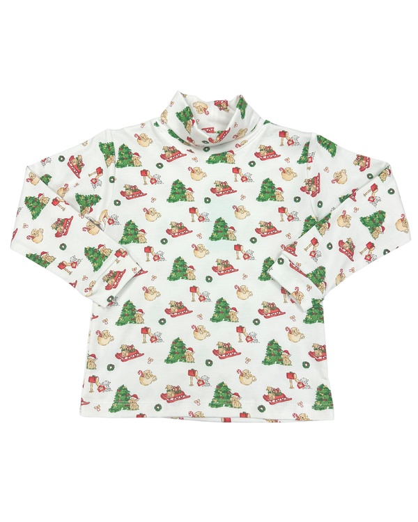 Christmas Puppy Turtleneck