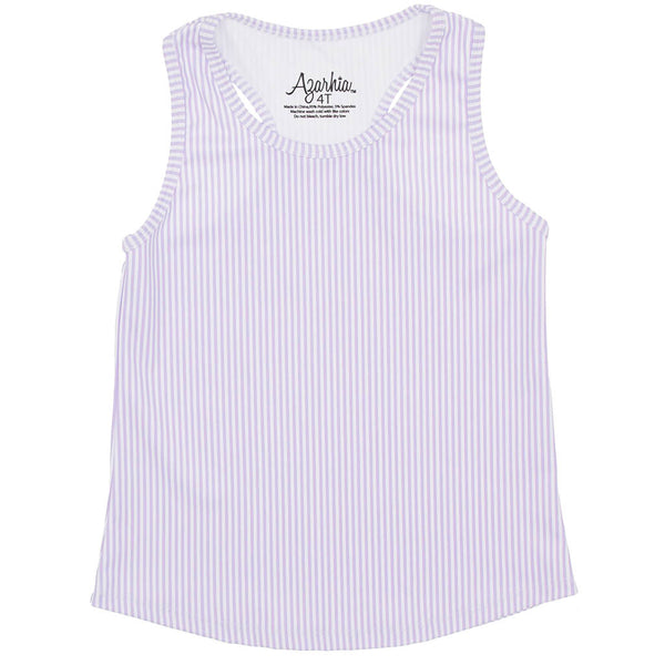 Lavender Striped Tank