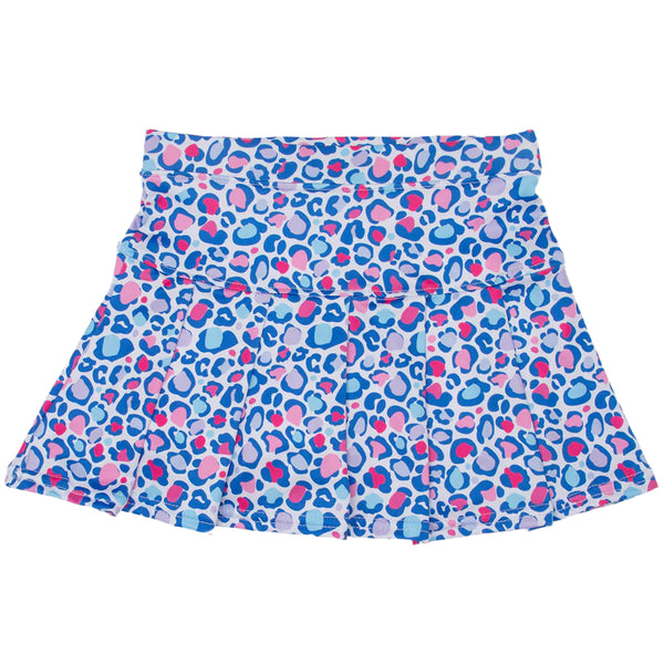 Leopard Chic Tennis Skort