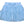 Light Blue Tiered Skort