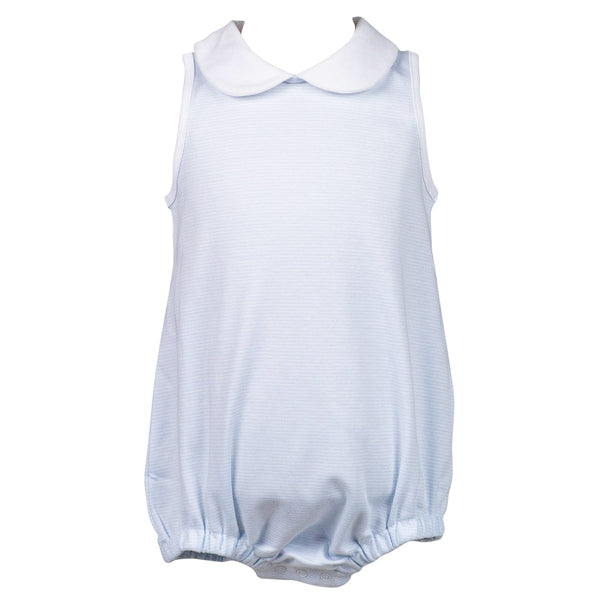 Light Blue Striped Boy Bubble