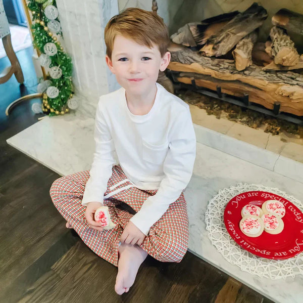 Beckett Pant- Holiday Plaid