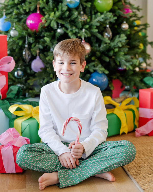 Beckett Hangout Pant- Candy Cane Lane