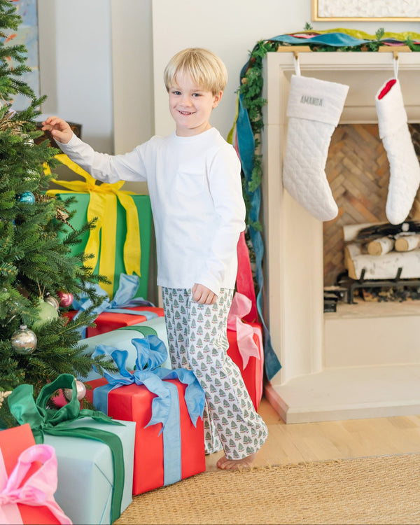 Beckett Hangout Pant- Under the Christmas Tree