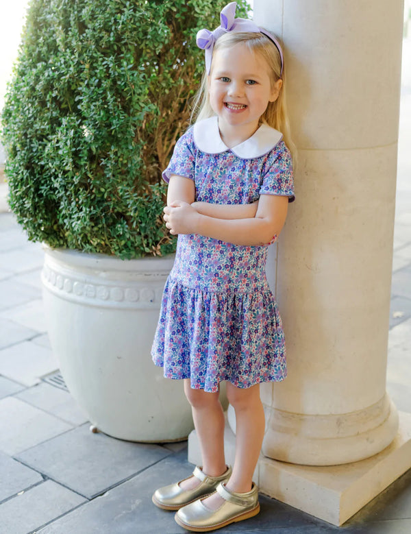 Libby Dress- Blackberry Floral