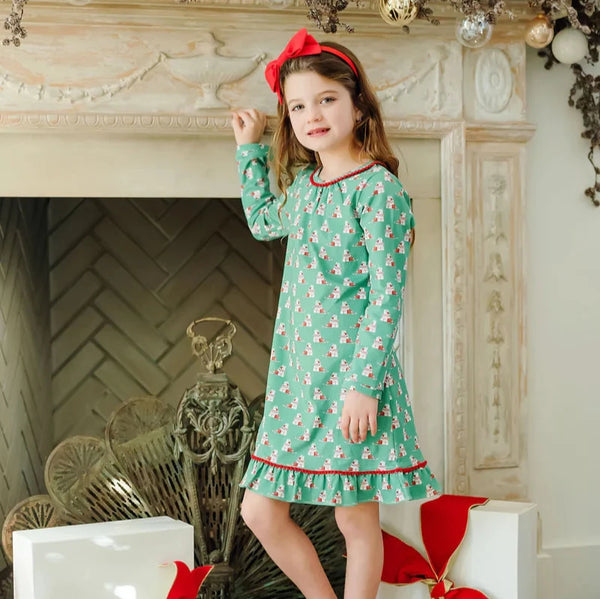 Carlin Dress- Santa's Helper