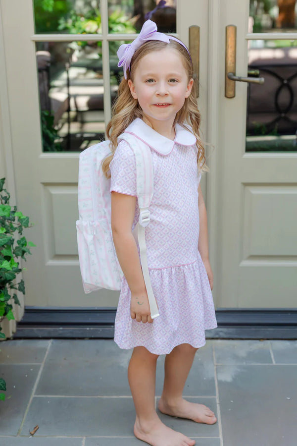 Libby Dress - School Plaid Pink
