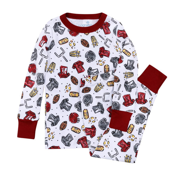 Future Draft Picks Long Pajamas Crimson/Grey
