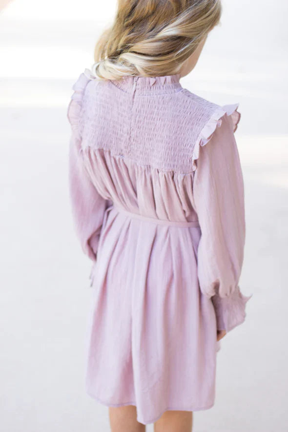 Lottie Dress- Vintage Pink