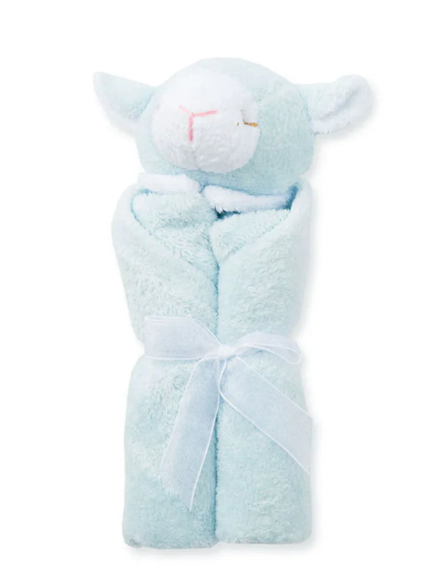 Lovie Blankie- Blue Lamb