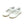 Lucille Scalloped Flat - White
