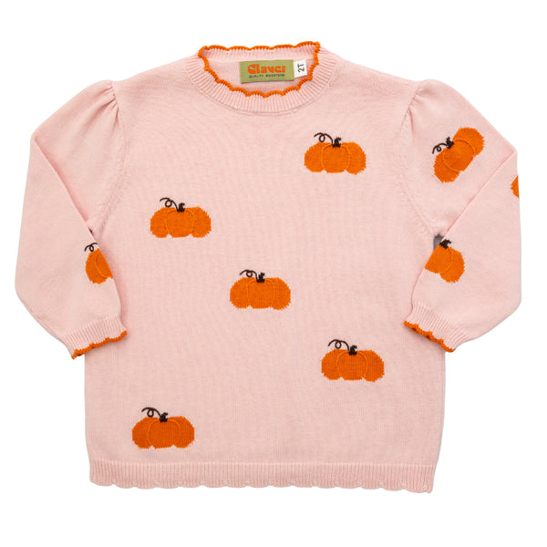 Pumpkin Patch Sweatshirt- Pink