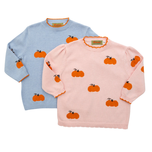 Pumpkin Patch Sweatshirt- Pink