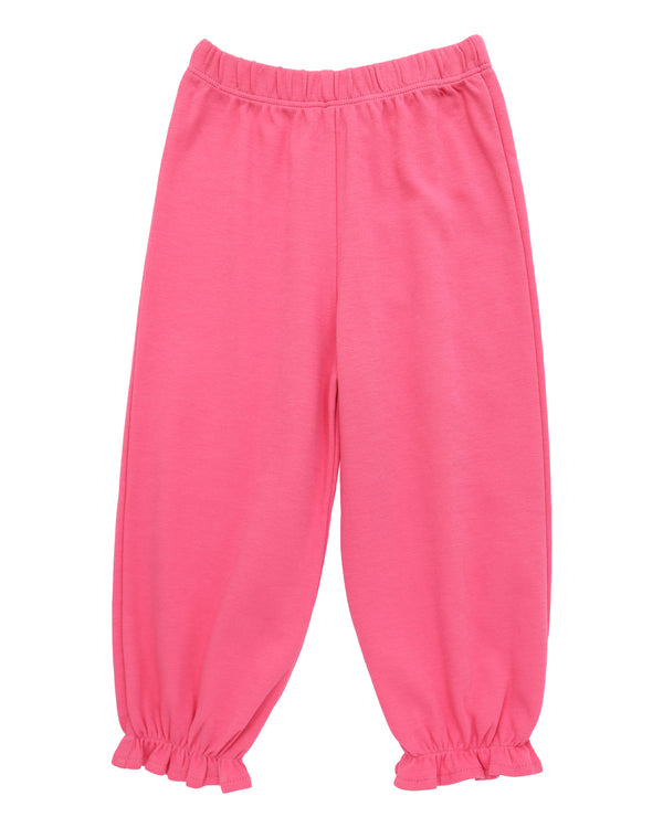 Ruffle Bloomer Pants- Hot Pink