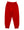 Fleece Sweatpants- Deep Red