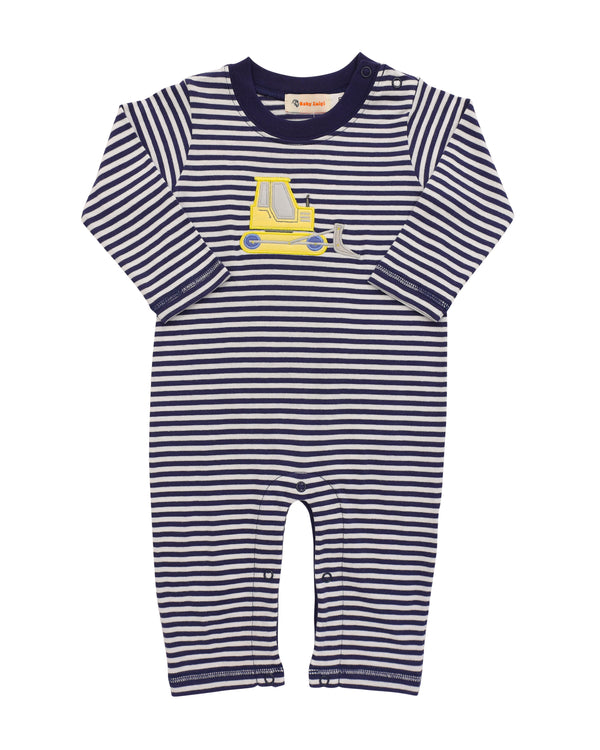 Bulldozer LS Romper