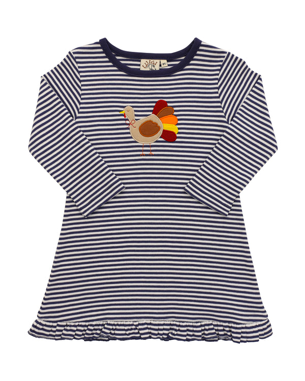 Turkey A-Line LS Dress