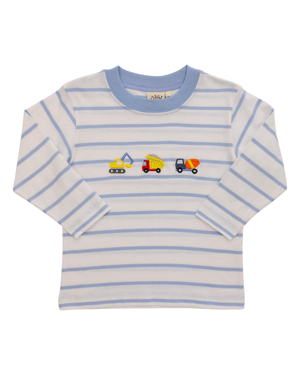 Construction Vehicle Trio L/S Shirt