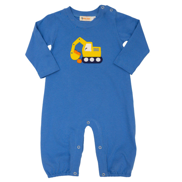 Pumpkin Excavation LS Romper