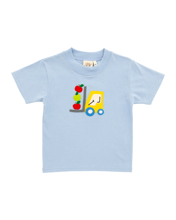 Forklift W/ Stacked Apples Shirt