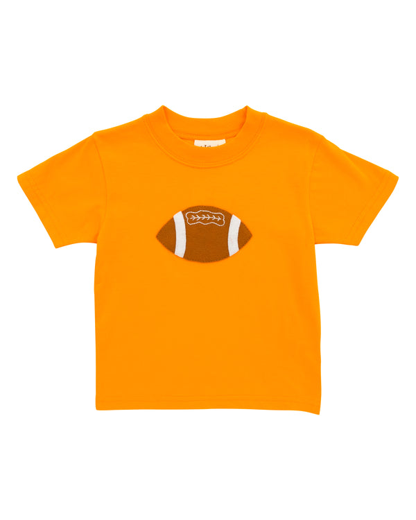 Football T-Shirt- Orange