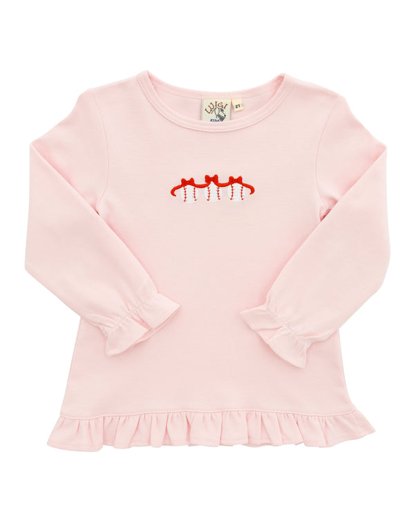 Baseball & Bows Top