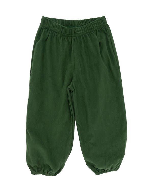 Corduroy Bloomer Pants- Hunter