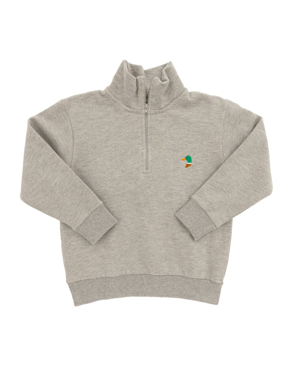 Mallard Head 1/4 Zip Sweatshirt