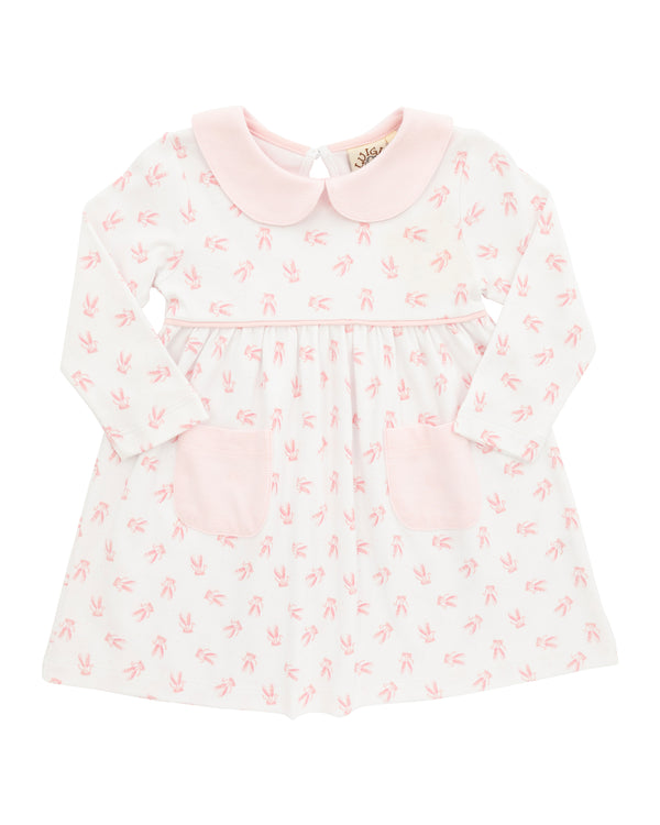 Ballet Shoes Print Dress