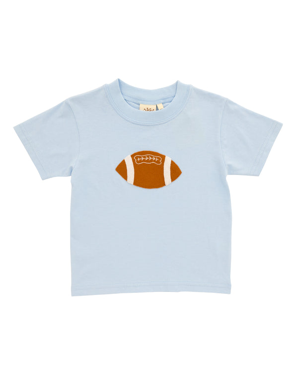 Football T-Shirt- Lt. Sky Blue