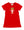 Cheerleader Pocket Dress- Deep Red