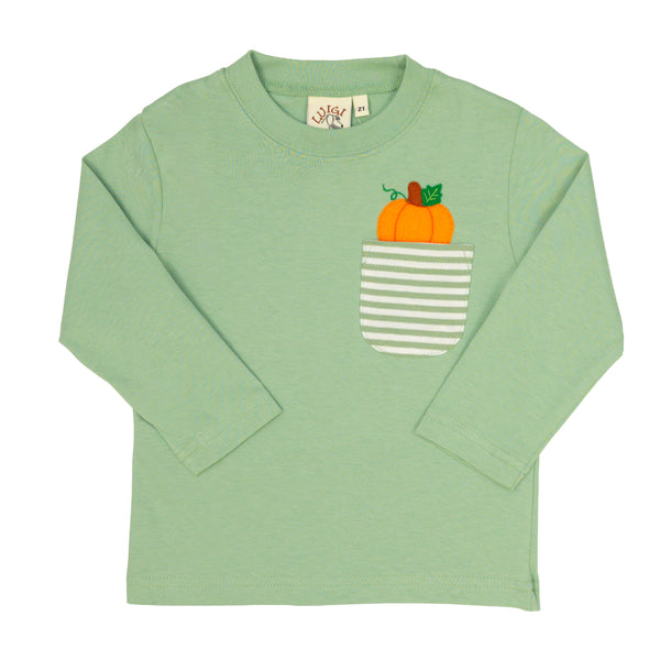 Pumpkin Pocket LS Shirt