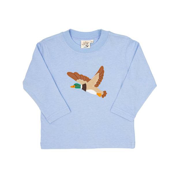 Soaring Mallard LS Shirt- Sky Blue