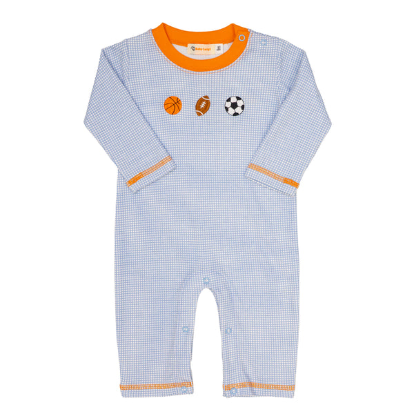 Triple Play Sports LS Romper
