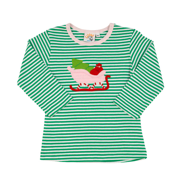 Sleigh-ful of Christmas Wishes LS Top