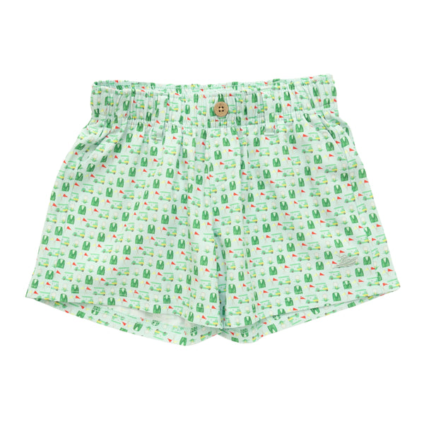 Performance Play Shorts- Green Golf