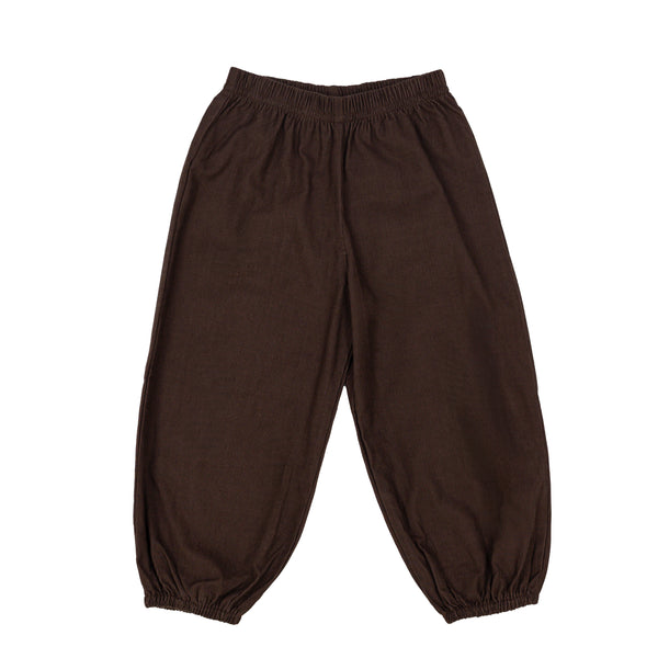Corduroy Bloomer Pants- Chocolate
