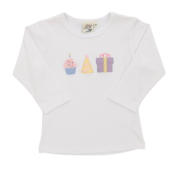 Birthday Trio LS Top
