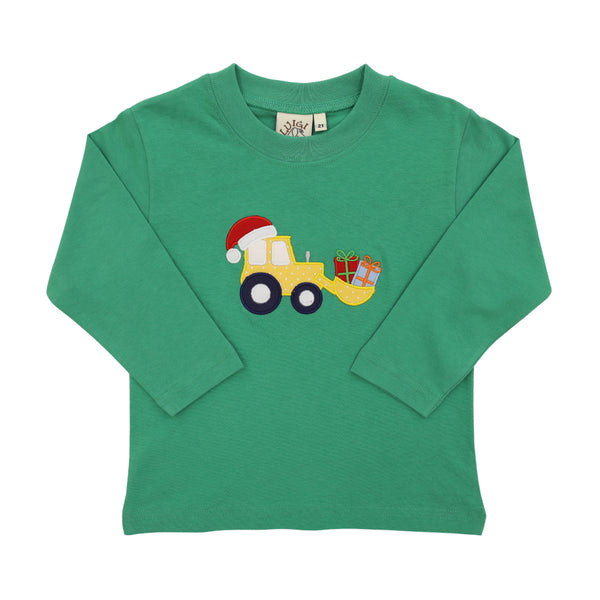 Front Loader's Christmas Delivery LS Shirt