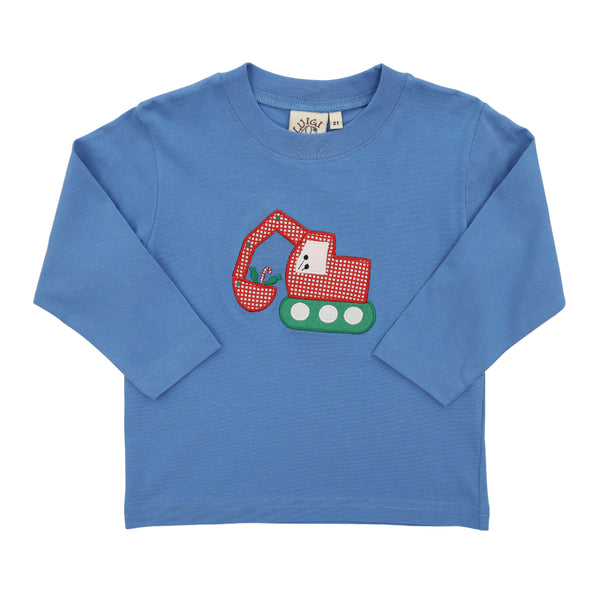 Christmas Excavator LS Shirt