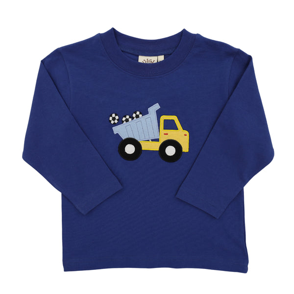 Soccer Ball Dump Truck LS Shirt