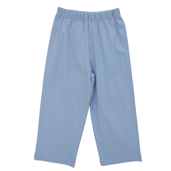 Jersey Solid Pants- Sky Blue