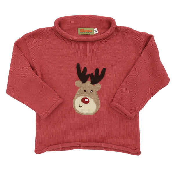 Rudolph's Face Sweater