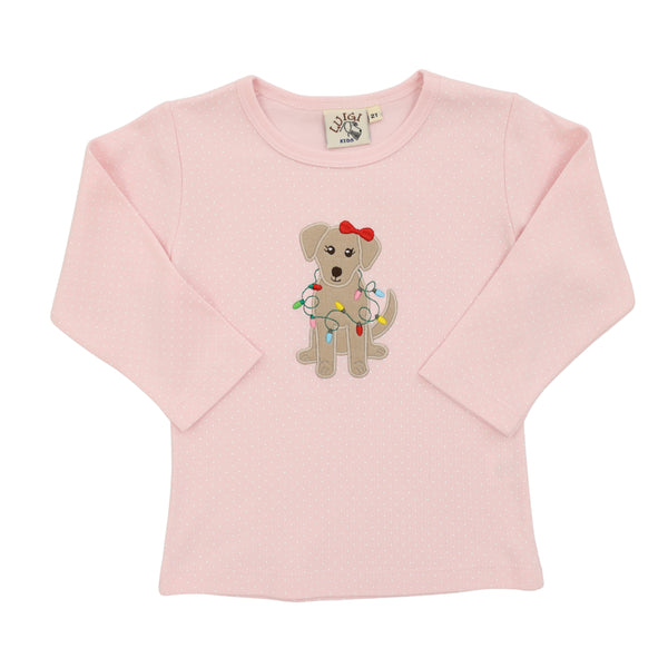 Deck the Paws LS Top