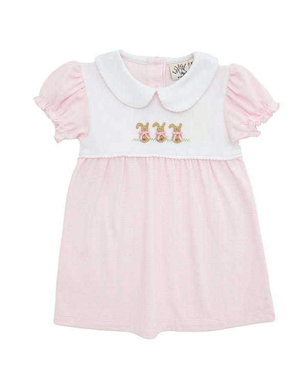 Crochet Bunny Trio Dress