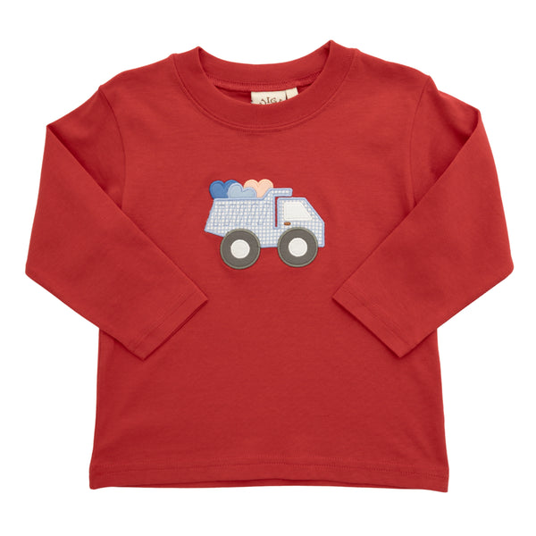 Heart Hauler Dump Truck LS Shirt