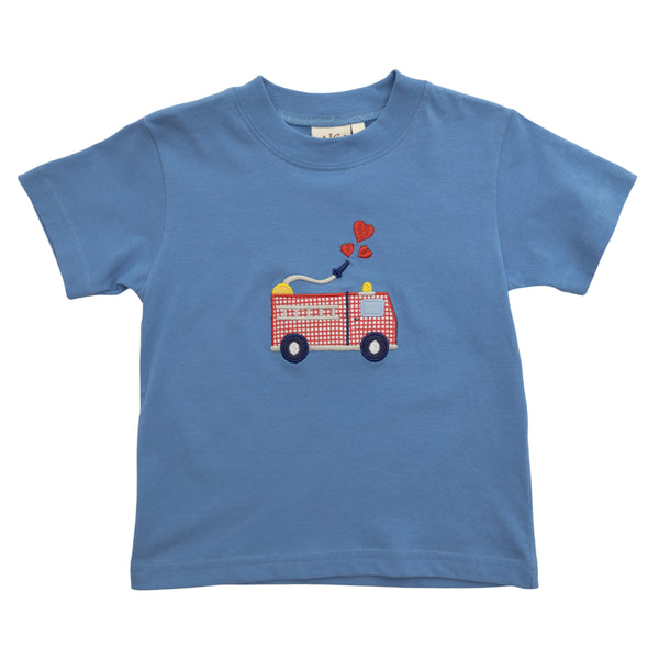 Mighty Heart Firetruck Shirt