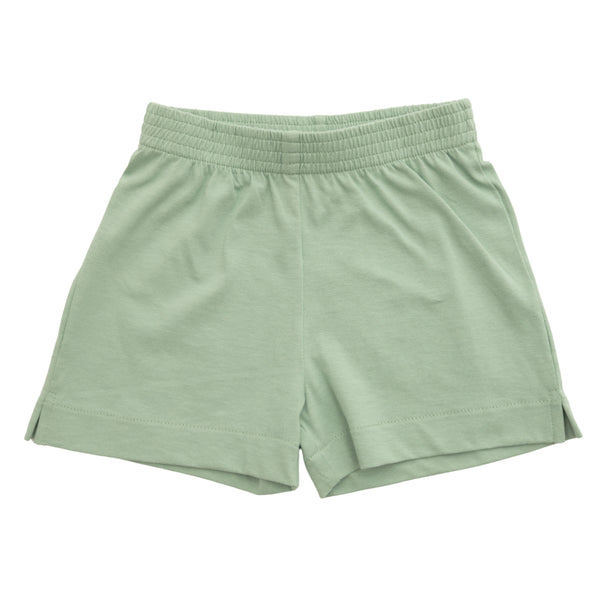 Sage Green Jersey Shorts