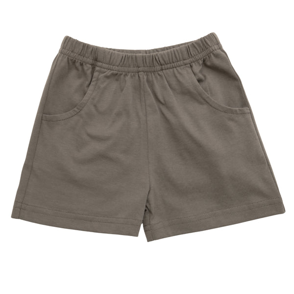 Gray Jersey Shorts